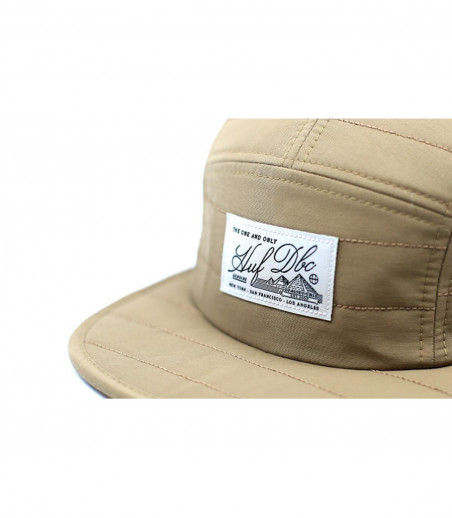 Cap Huf 5 panel beige